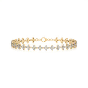 Floral Diamond Bracelet, 3.00 CTW