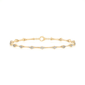 Nature's Link Tennis Bracelet, 1.0 CTW