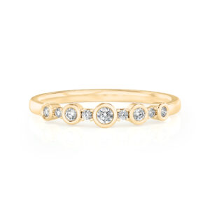 Round Capri Band, 0.15 CTW